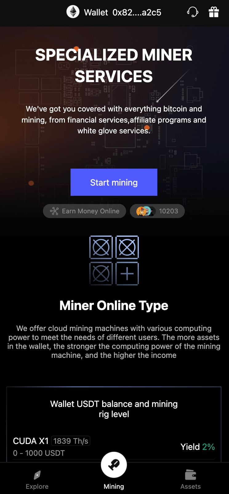 Defi Master App Screenshot 1